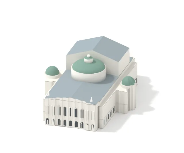 3D model of Opéra Garnier