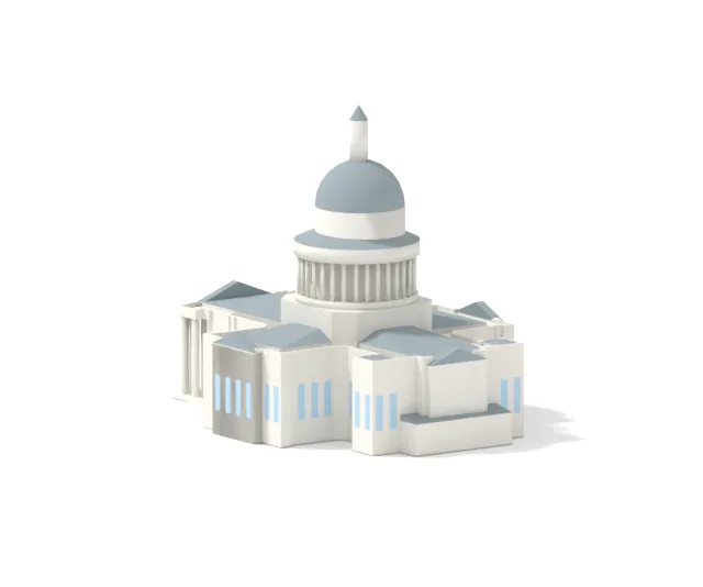 3D model of Panthéon