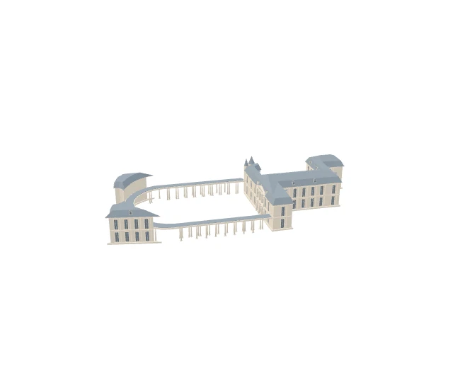 3D model of Hôtel de Soubise
