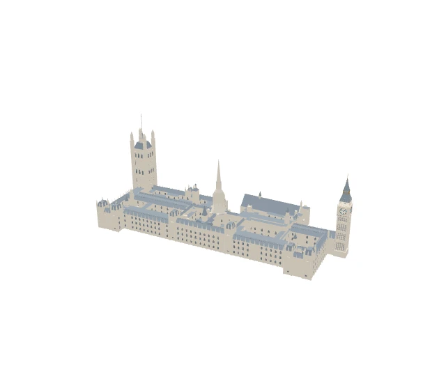 3D model of Palace of Westminster