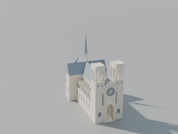 3D model of Grace Cathedral