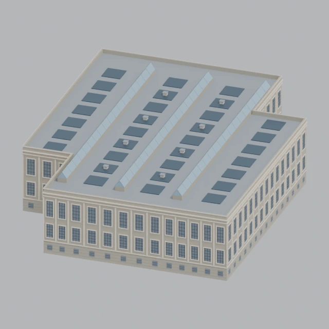 3D model of Alcatraz Cellhouse