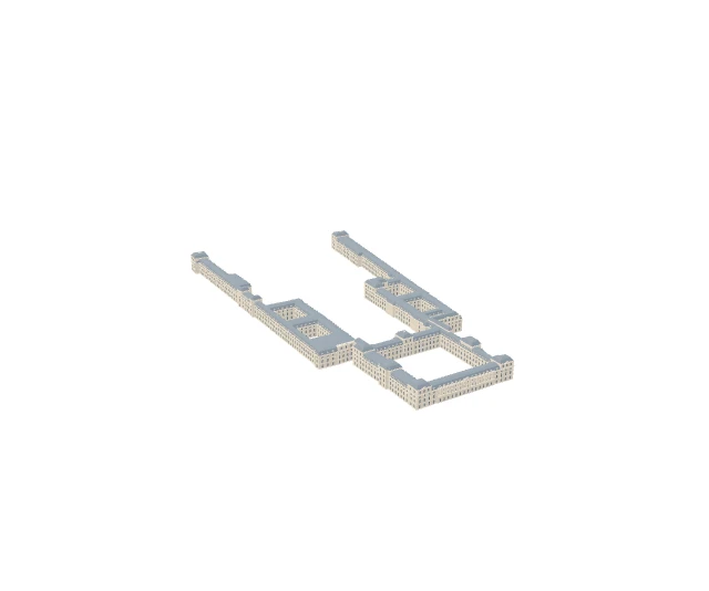3D model of Palais du Louvre