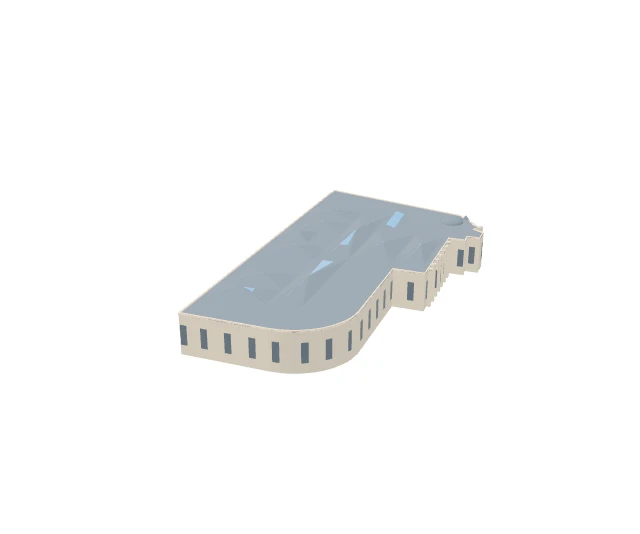 3D model of Palais de Tokyo