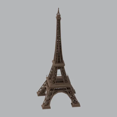 3D model of Tour Eiffel