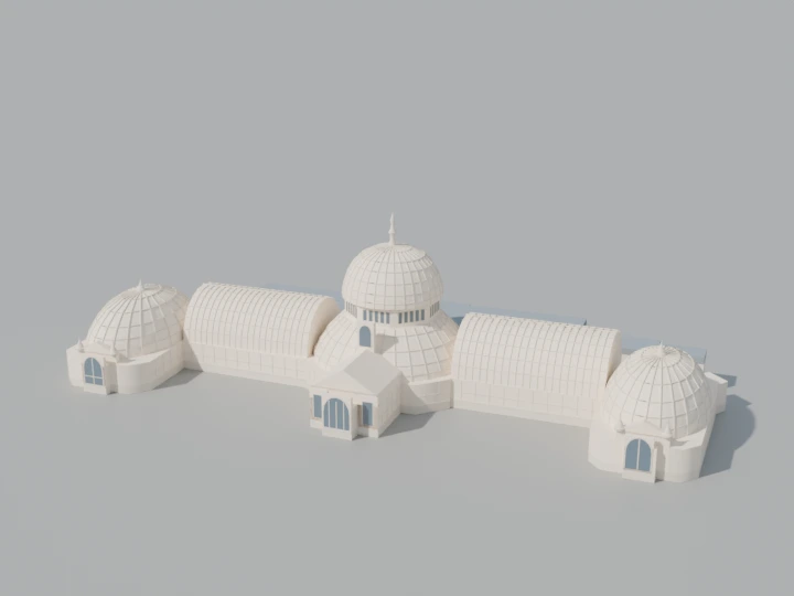 3D model of Conservatory of Flowers