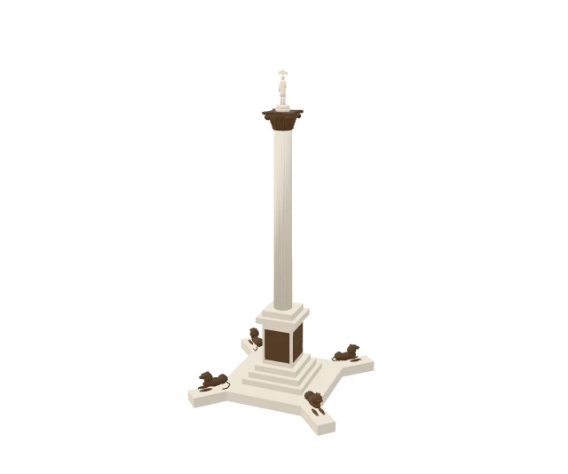 3D model of Nelson's Column