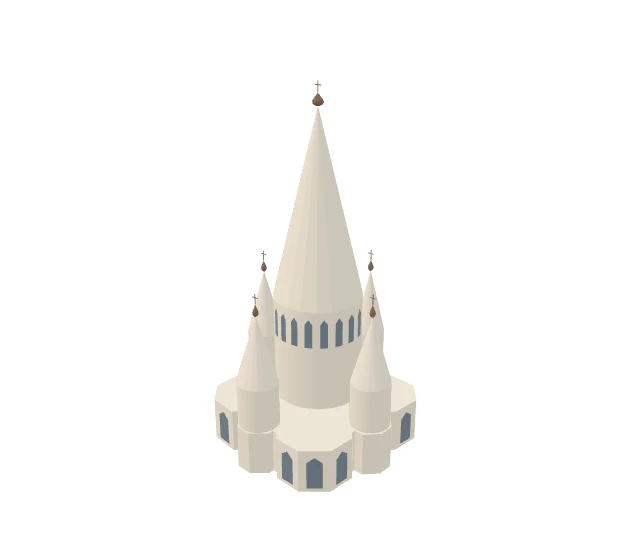 3D model of Cathédrale Saint-Alexandre-Nevsky