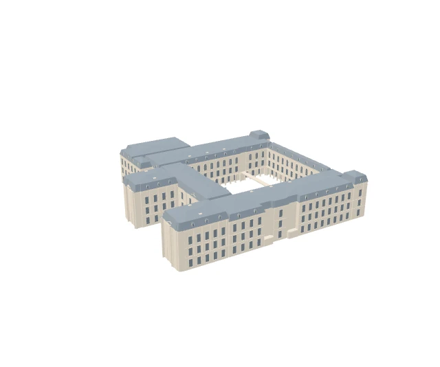 3D model of Palais Royal