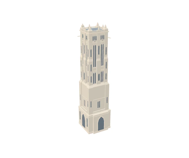 3D model of Tour Saint-Jacques
