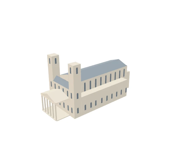 3D model of Église Saint-Vincent-de-Paul