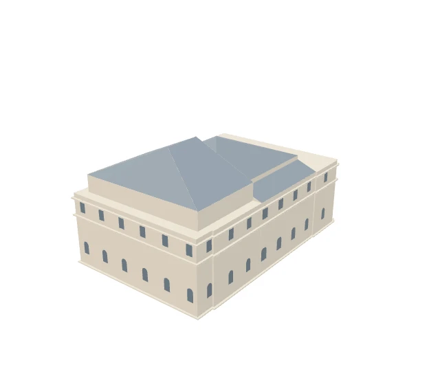 3D model of Odéon–Théâtre de l'Europe