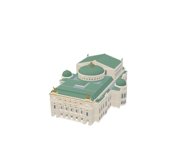 3D model of Opéra Garnier