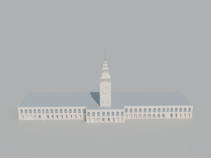 3D model of Ferry Building
