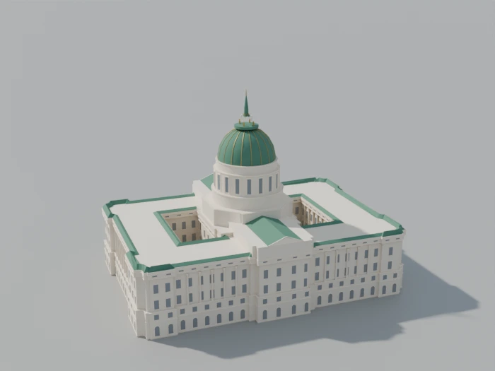 3D model of San Francisco City Hall