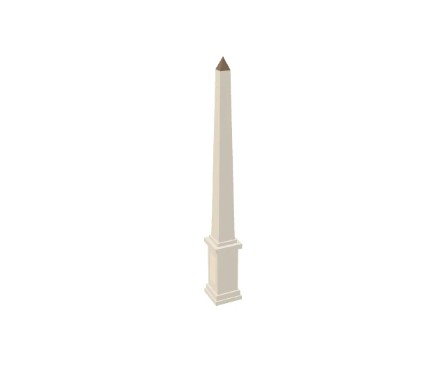 3D model of Obélisque de Louxor