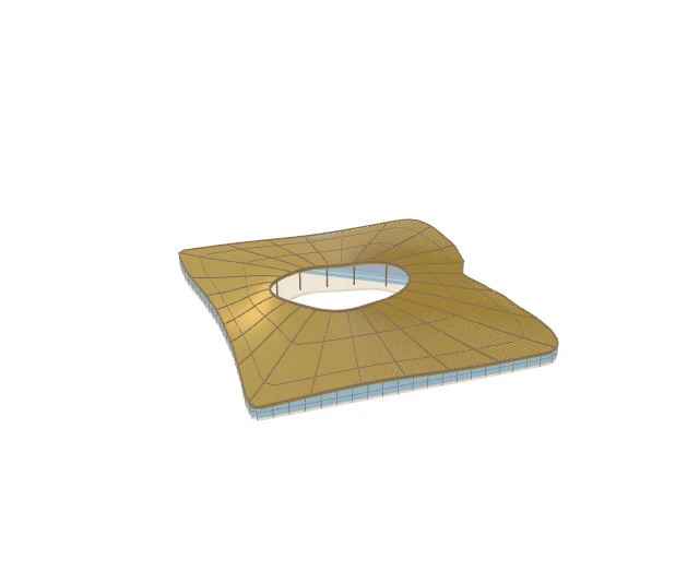 3D model of La Canopée des Halles
