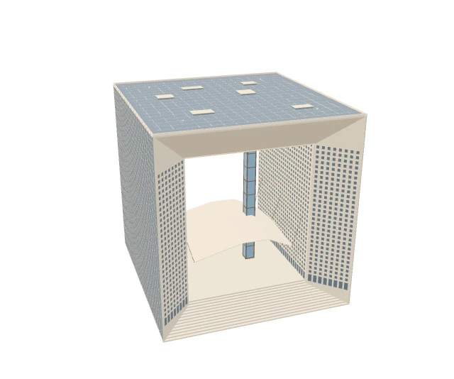 3D model of Grande Arche de la Défense