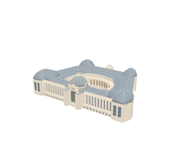 3D model of Petit Palais