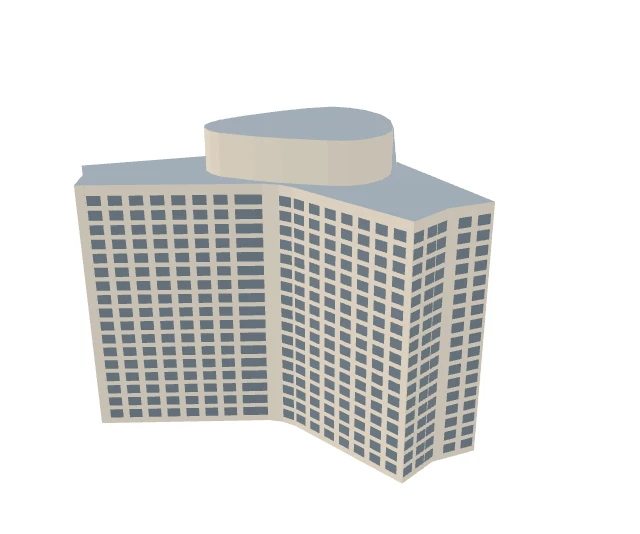 3D model of Tour Mirabeau