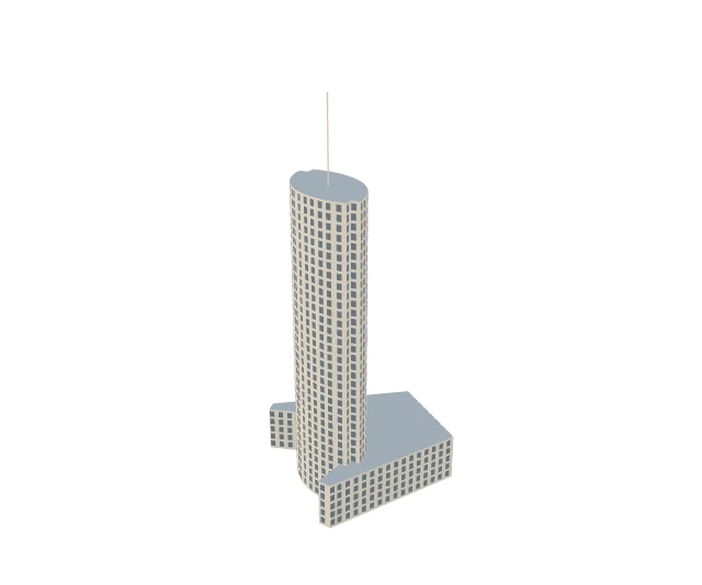 3D model of Hyatt Regency Paris Etoile