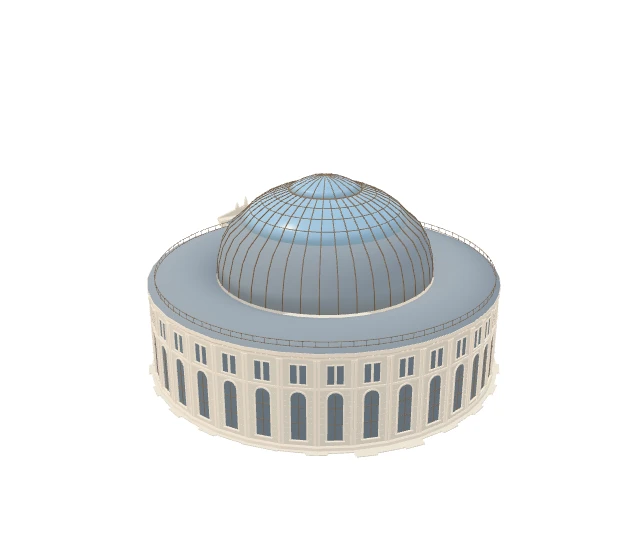 3D model of Bourse de Commerce