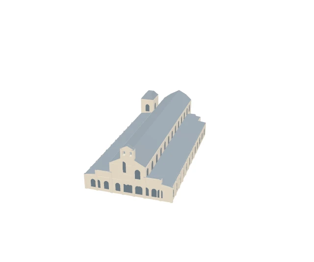 3D model of Église nouvelle Saint-Honoré d'Eylau