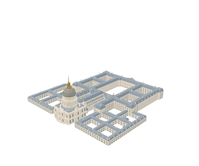 3D model of Hôtel des Invalides