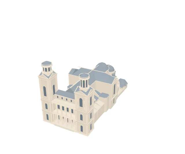 3D model of Église Saint-Sulpice