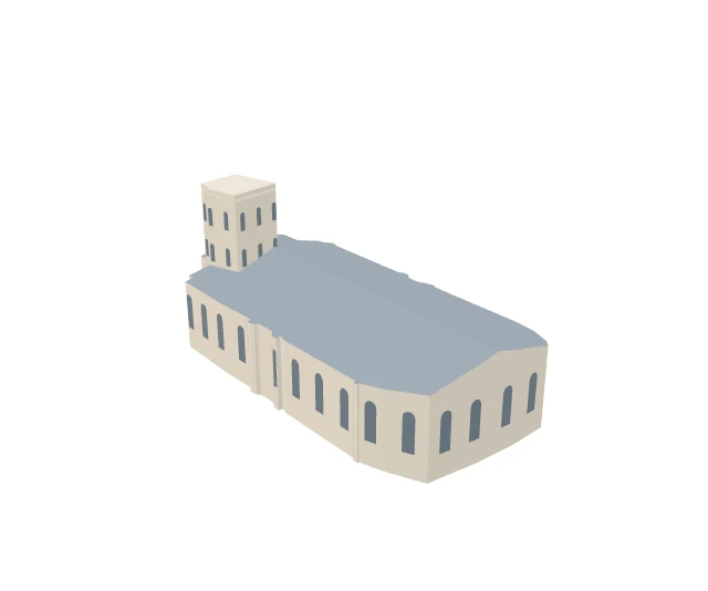 3D model of Église Saint-Germain l'Auxerrois