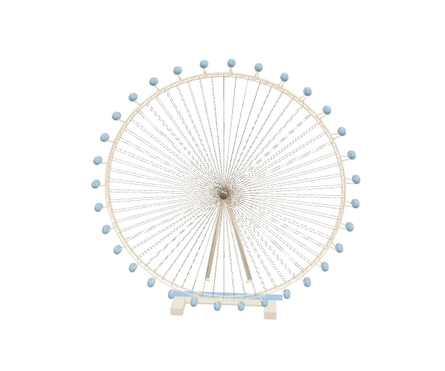 3D model of London Eye