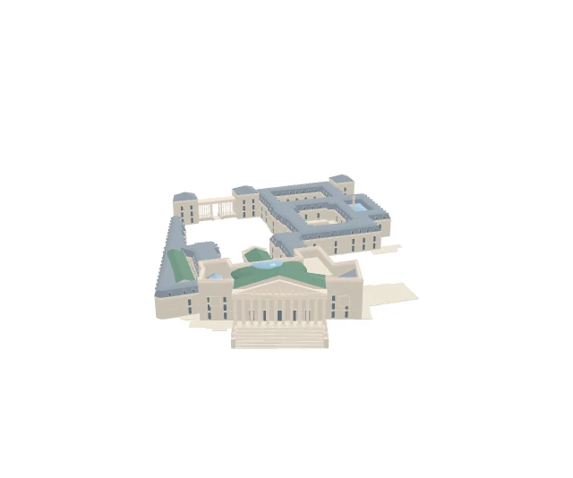 3D model of Palais Bourbon