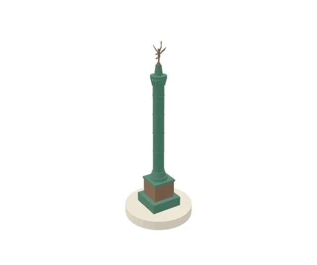 3D model of Colonne de Juillet